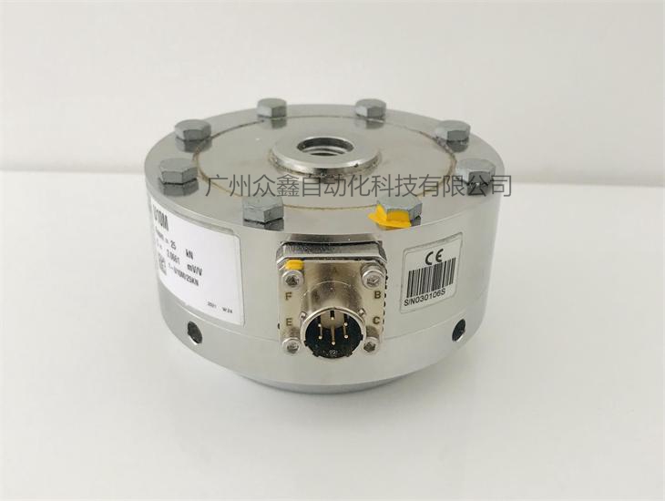 德国HBM 1-U10M/250KN力传感器实拍图2